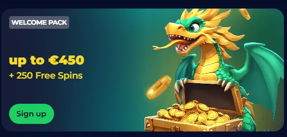 Welcome Pack with Nine Win Free Spins