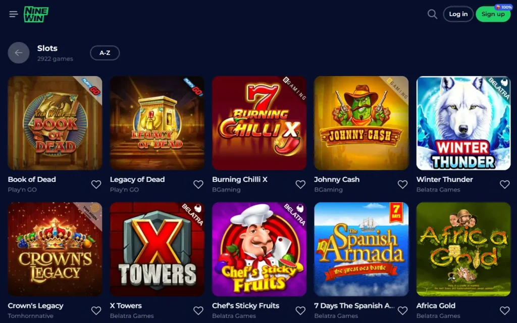 Nine Win Slots